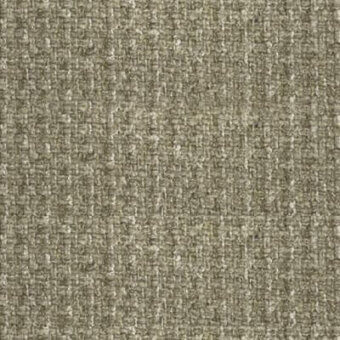 Olive-green woven fabric sample with a dense, nubby texture; matte finish, grid pattern, and “pacini & cappellini” branding visible.